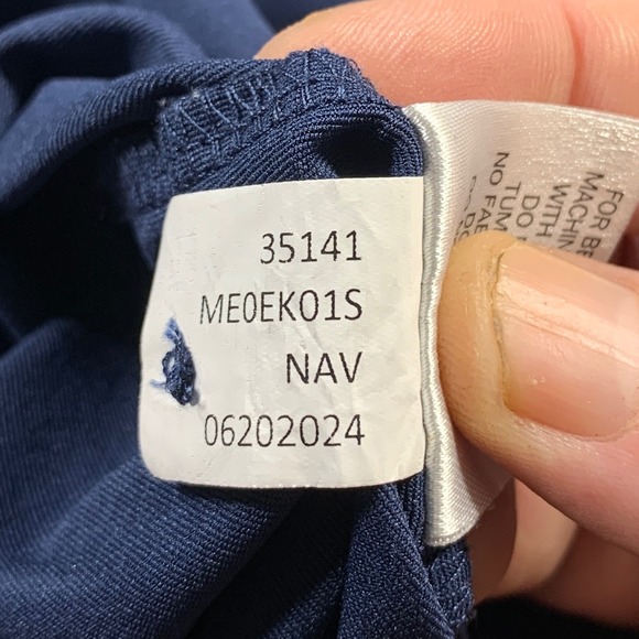 Peter Millar Summer Comfort  Golf Polo Shirt Mens XXL Navy Stretch Performance - Picture 10 of 10